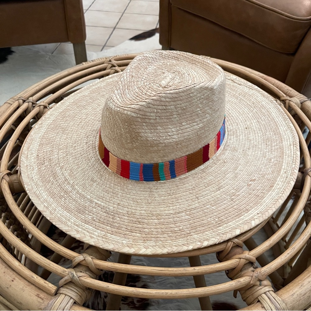 Multicolor Band Straw Hat